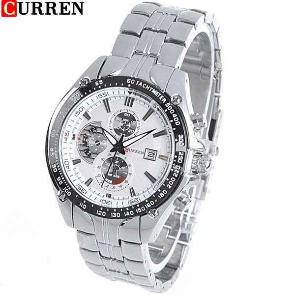 Stylish Quartz Wrist Watch with Alloy Band for Boy Men Male